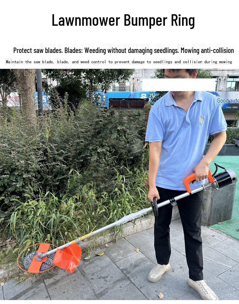 Кільце для захисту рослин: Потовщена протиударна кришка для тримера та кущоріза
