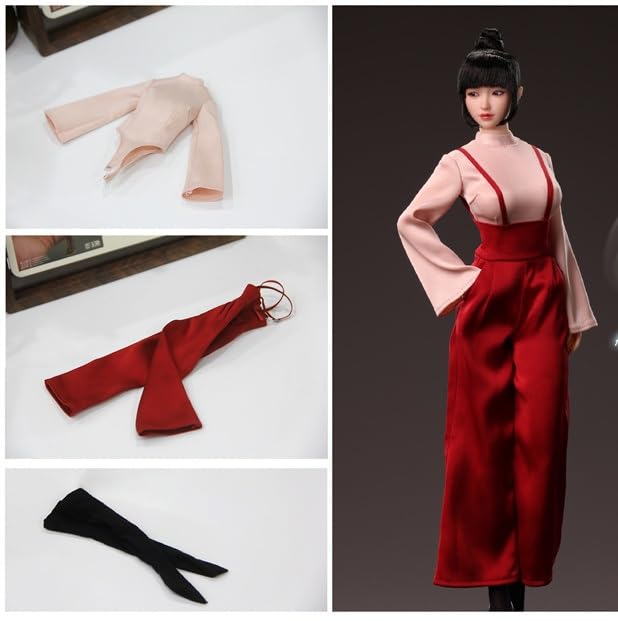 [TOYBARJAPAN] 16 scale action figure compatible with TBLeague and other bodies I8-P005PB ZOE Jun Junior Bishoujo and other shirt, pants and stockings