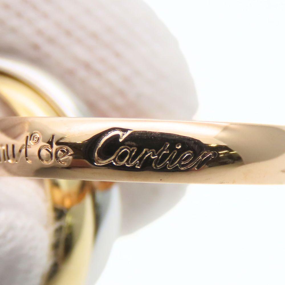 Used CARTIER Ring Trinity Classic EU#49 49 K18 yellow gold/K18 Pink Gold 7.0g Three color Triple