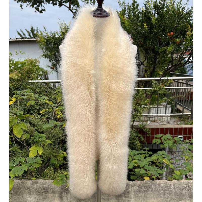 Winter Veelzijdige Faux Fur Sjaal - Warme Furry Nekwarmer voor Dames