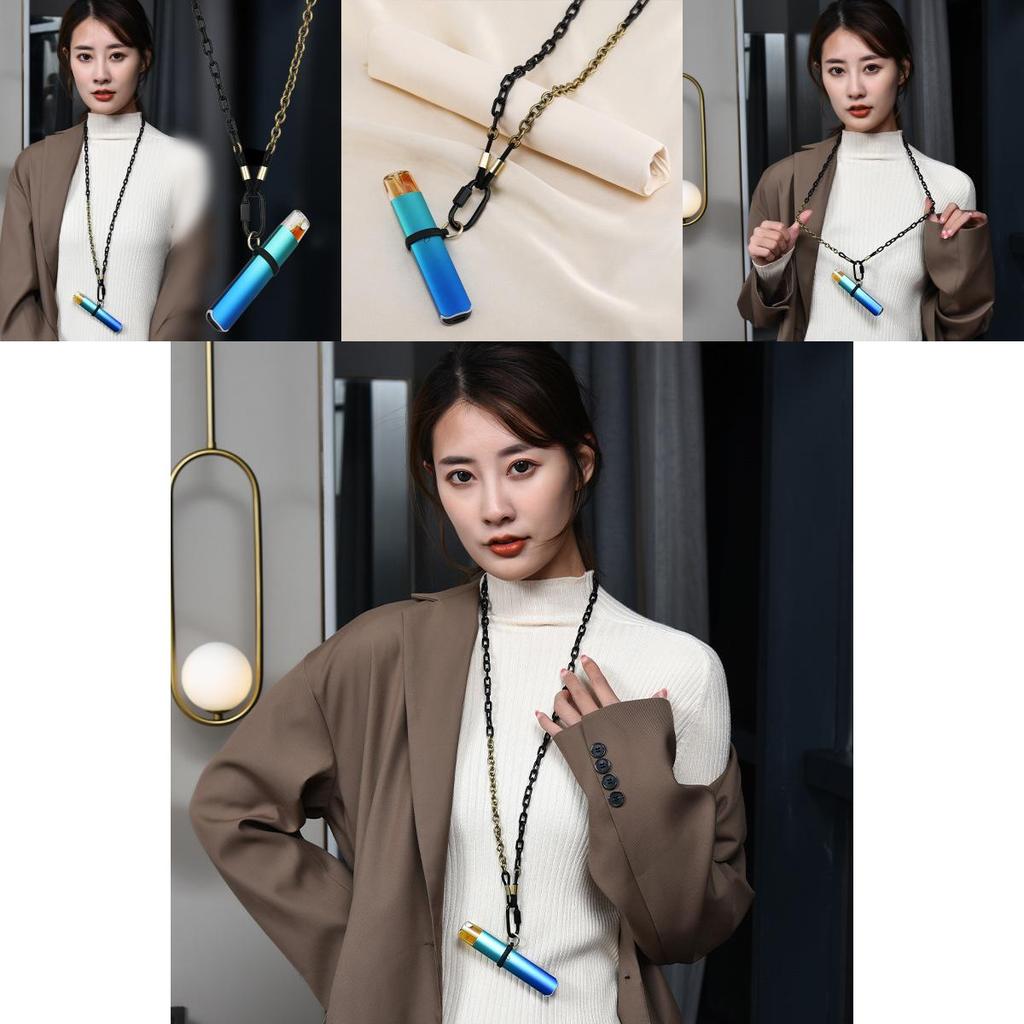 Versatile Electronic Y Universal Pendant Necklace With Metal Accessories And Dustproof Features