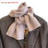 Windproof Knitted Scarf Knitted Scarves Bib New Shawl  Autumn and Winter