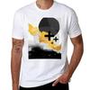 Black And Gold Abstract Tshirt Sun Block Outdoor Tshirt
