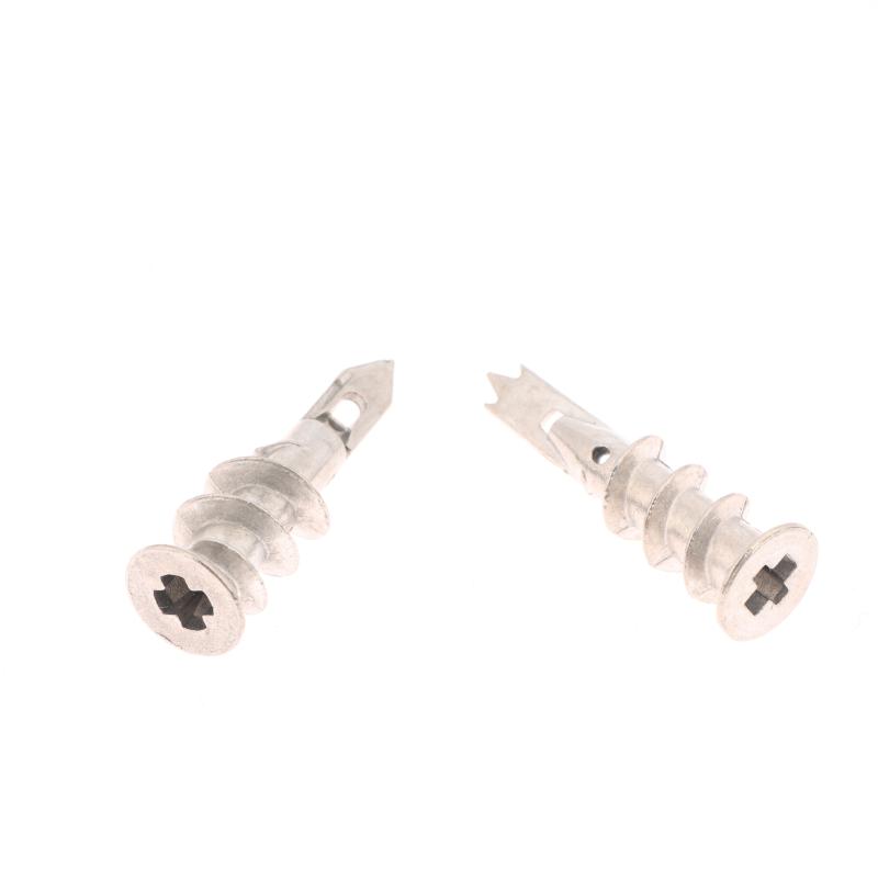 10 stk Sinklegert Stål Selvborende Anker 13*41mm Gipsplate Gipsvegganker Hulvegganker