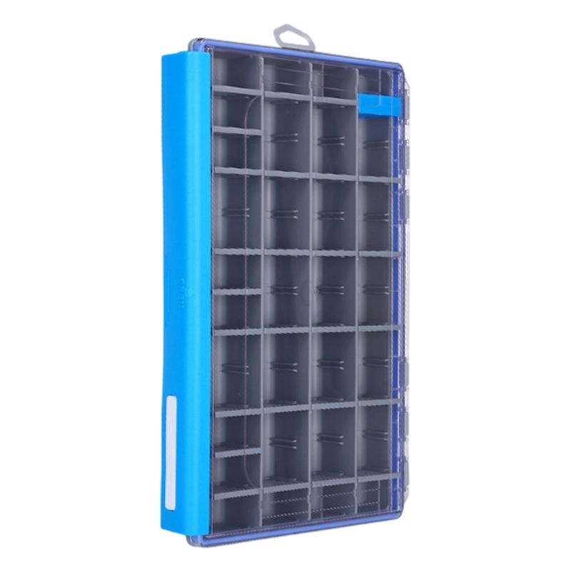 Portable Storage Trays Lure Organizers Fishing Tackle Box Lure Storage Box Clear Lid Tray Box Baits Separator
