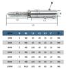 1 pz Connettore a Vite con Effetto Legno Giunto Cavo Metallico Fibbia di Bloccaggio Terminale di Connessione Ringhiera Scale Serraggio Acciaio Inossidabile 304