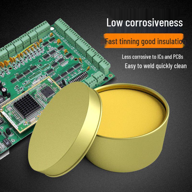 100g No-Clean Rosin Solder Paste for Electric Soldering, Easy-to-Tin, In Tin Box