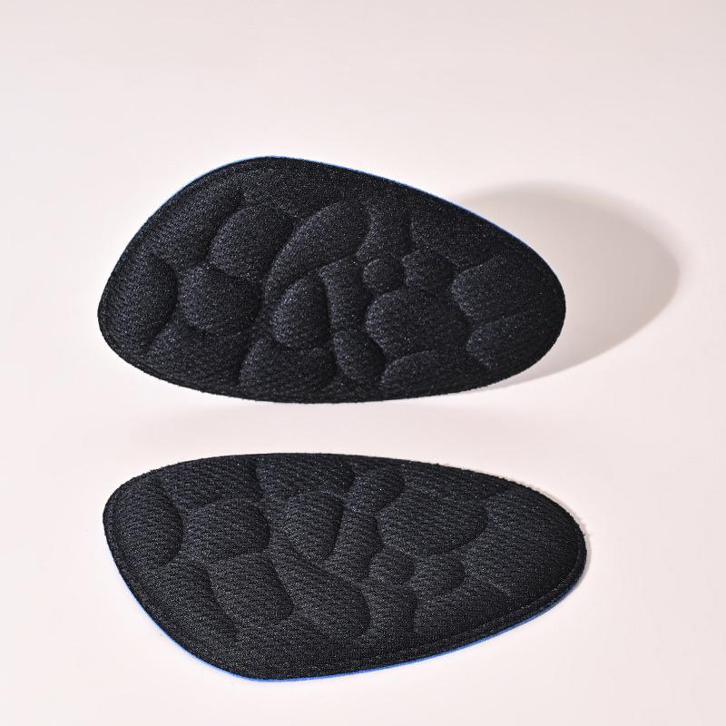 1Pair Women Forefoot Pad Pain Relief Insert Half Size Insoles Non-Slip Cushion Shoe Breathable Sweat Absorbing Foot Pads