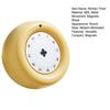 Mechanical Kitchen Timer with Magnetic Back No-Battery Visual Countdown Timer Loud Ring Easy Dial Ring Reminder Timer for Cooking Studying