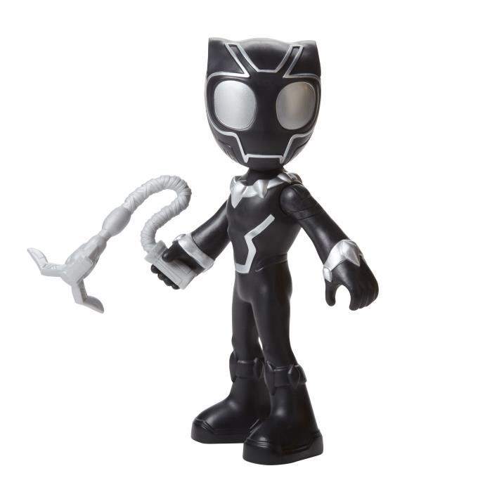 Spidey Figurine Black Panther 22.5 cm, Jouet de Super-héros préscolaire, Spidey et Ses Amis Extraordinaires, dès 3 ans