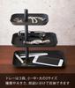 Yamazaki 4725 Accessory 3 Tier Tray Tower Black Approx. W24.7XD15.7XH25.7cm Tower Accessory Storage
