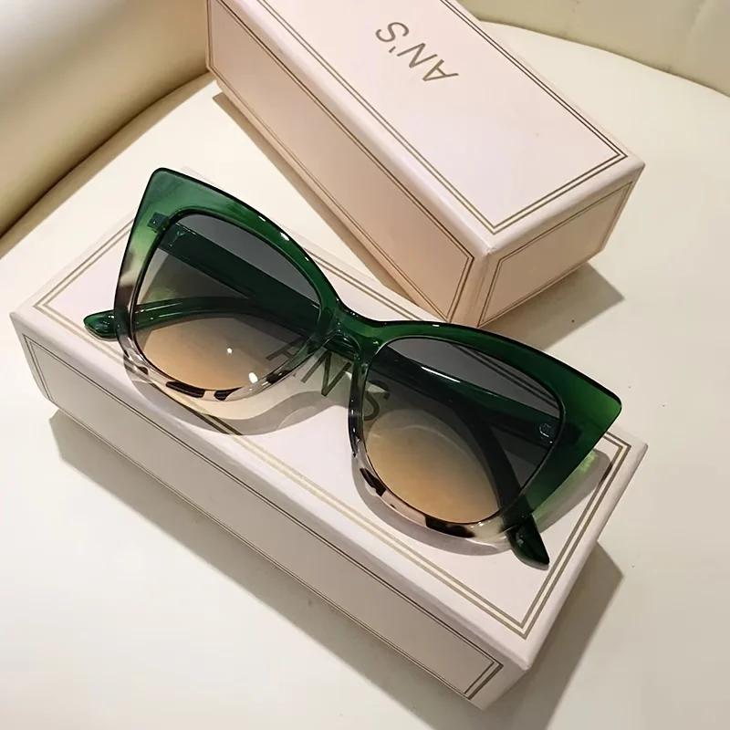 Cat Eye Sunglasses Women  Luxury Brand Vintage Eyewear Women Retro Cateye Sunglasses for Women Lentes  Mujer