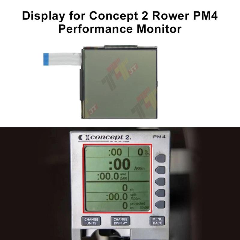 Display for Concept 2 Rower PM3 and PM4 Performance Monitor
