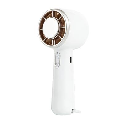 Ice Cooling Mini Handheld Fan Speed Adjustable Small Desk Fan USB Rechargeable Portable