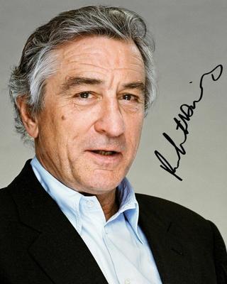 Zdjęcie z autografem Roberta De Niro