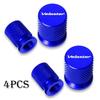 4pcs Car Wheel Tire Valve Caps Tyre Stem Covers Airdust Waterproof For Hyundai Veloster Accessories Valve Stems 1
