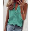 Long-Sleeved Ruffled Shirt for Women Long Sleeves Ruffles V-neck Shirt Shirt