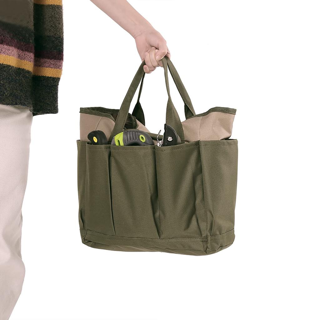 Large Capacity Cordura Tool Bag for Garden Tools and Gardening Waterproof and Durable Perfect for Rainy Mountain and Convenient for Plant Tool Sets