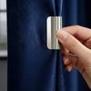 1-10 Pair Magnetic Curtain Clips Nail Free Blackout Closure Clips Keep Curtain Closed Prevent Light Leaking for Bedroom Office