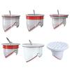 Sewer Backflow Preventer Deodorization Drain Plugs Hair Stoppers Hair Catchers