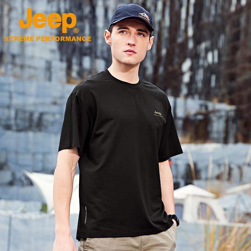 Jeep Men s Modal Blend Breathable Short-Sleeve Outdoor T-Shirt L