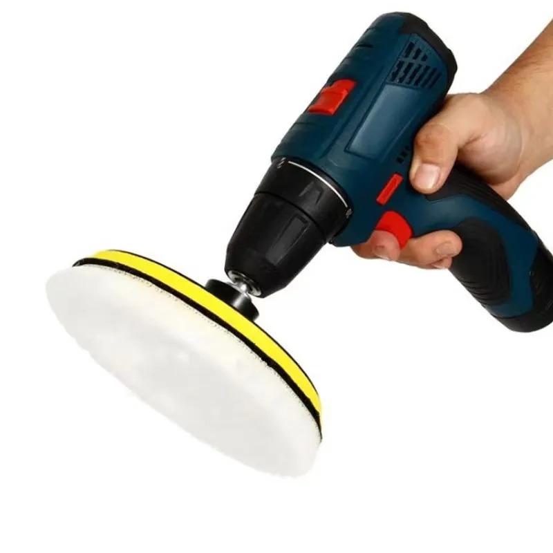 5 Piece 3/4/5 Inch Polishing Set Car GadgetsCar Polishing PadCar Wax Sponge Disc Wool WheelCar Paint Care Polishing Pad