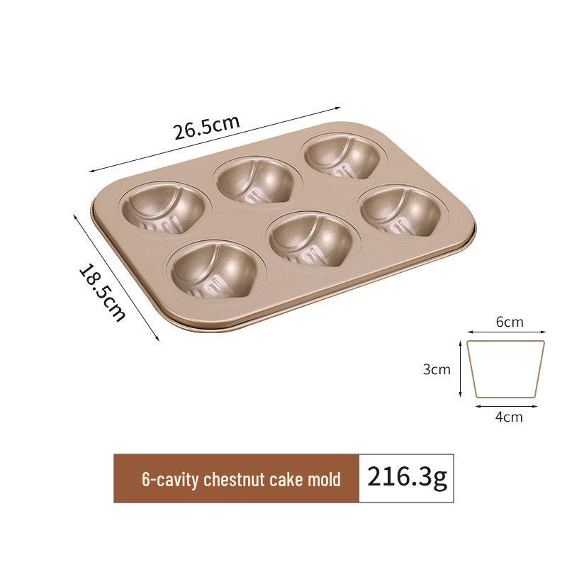 Chestnut Rice Cake Non-stick Baking Pan
