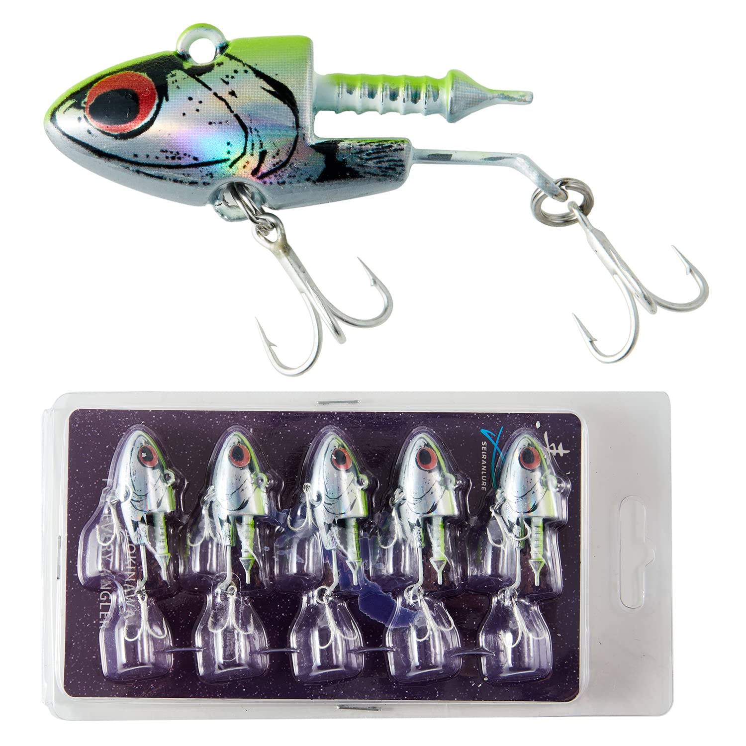 

Seiran Джиг для морского окуня и набор разнообразных головок для приманок для морской и испанской макрели, 16г, 22г, 28г, 5, Окунь, Камбала,