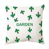 Merry Christmas Cushion Cover 45*45  Cartoons Pillowcase Cotton Linen Sofa Cushions Pillow Cases Pillow Covers