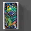 Funda Phone Cover Case for Xiaomi Redmi Note 9 10S 9S 11 10 11s 12s 14 13 Pro Plus 7 8 12 Pro Retro Circuit Board