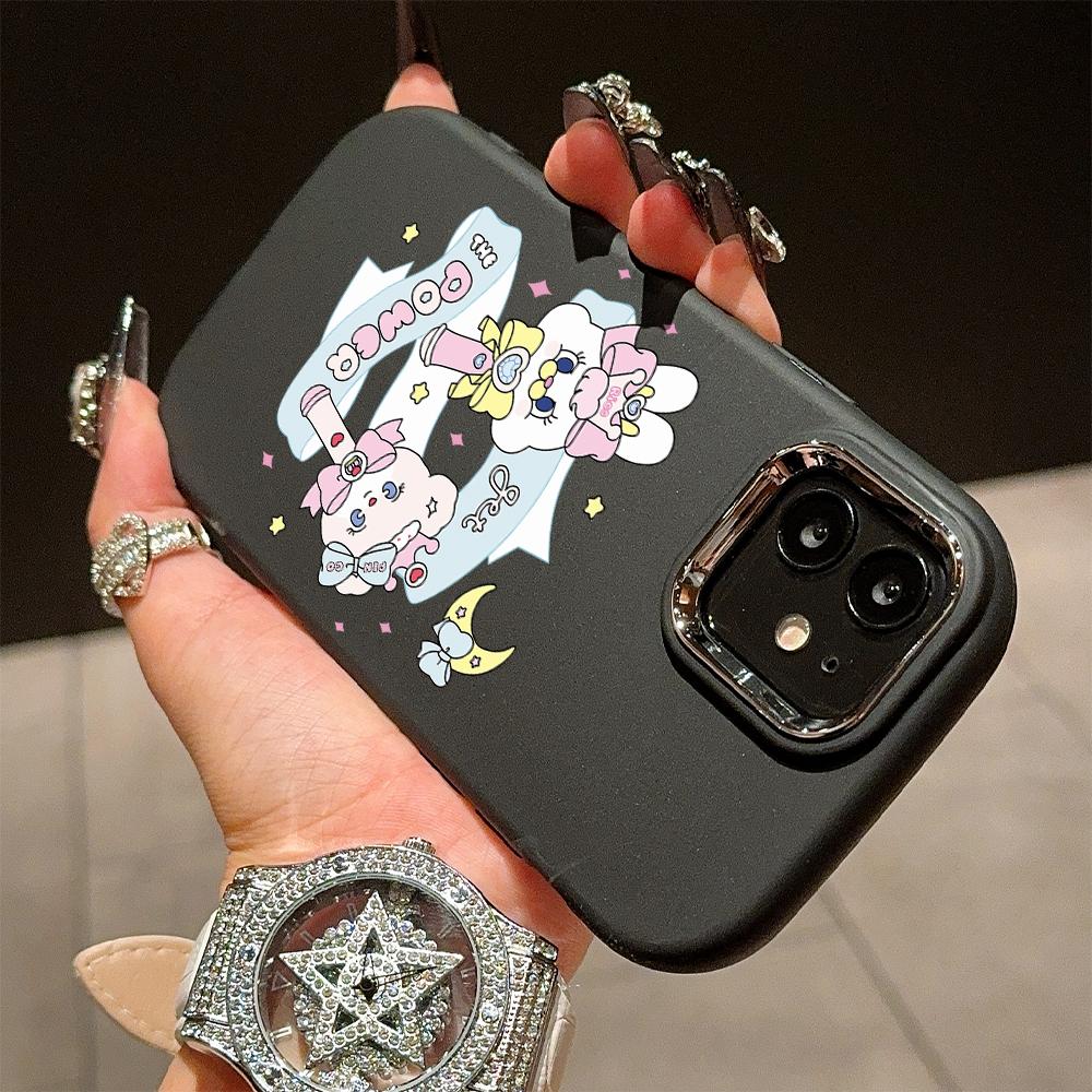 Solid Color Silver Edge Lens Soft Liquid Silicone Shockproof Phone Case for iPhone Samsung Huawei Honor Xiaomi Redmi OPPO Realme Vivo Infinix Tecno