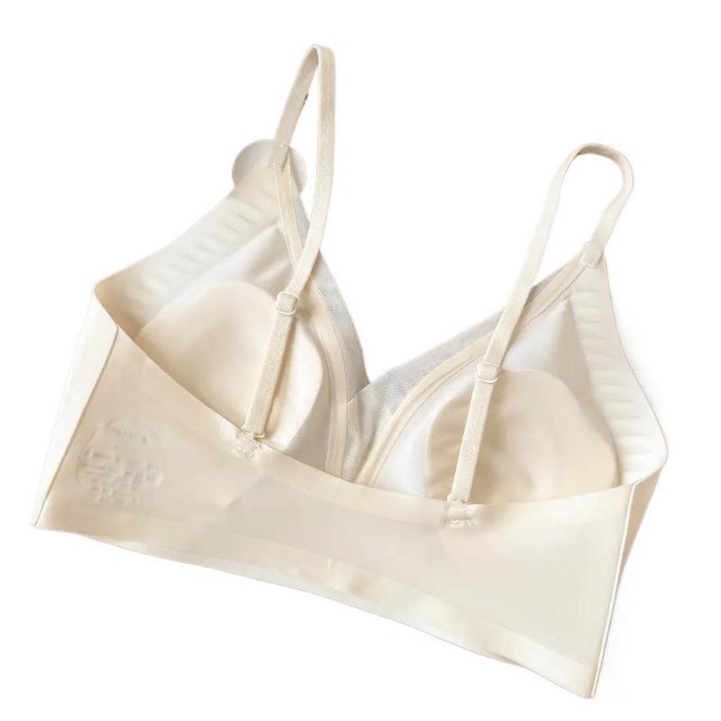 Seamless Wireless Cat Paw Cup Comfortable Gathering Anti Sag Women Bra