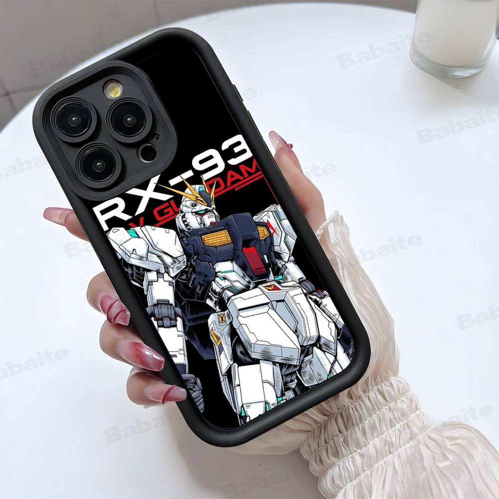 Cartoon G-Gundams Phone Case For IPhone 17 16 15 14 13 12 11 Pro Max Plus Silicone Shockproof Case