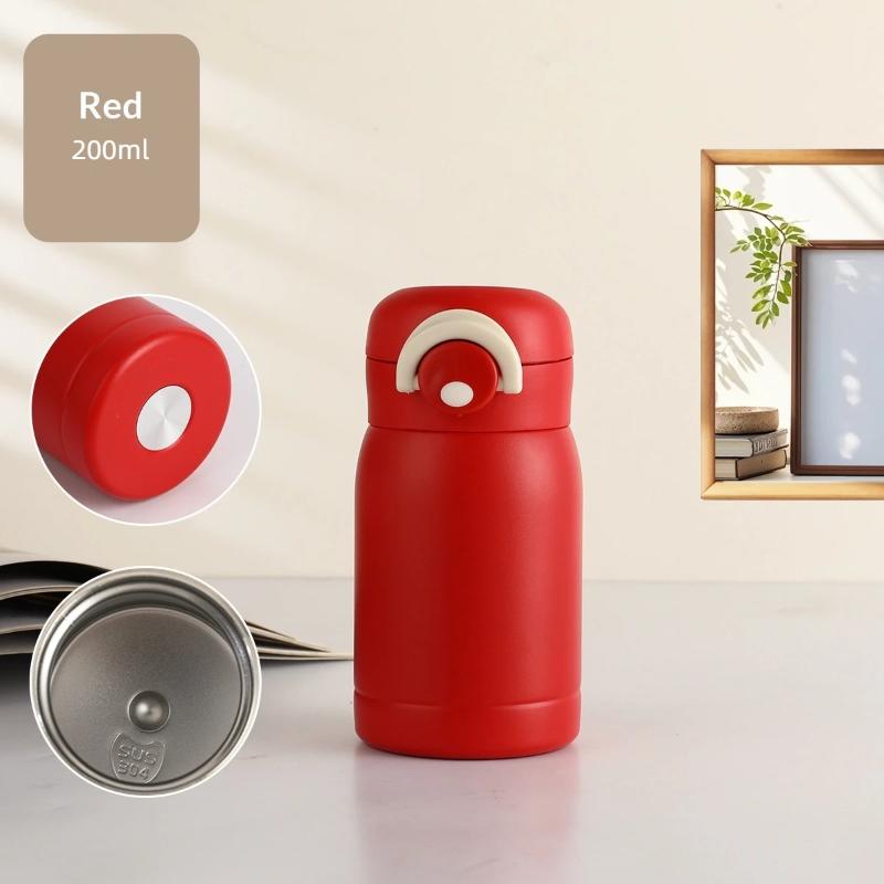 Mini Portable Thermal Coffee Mug 200ml 350ml BPA Free Stainless Steel Vacuum Thermos Cup for Pocket Carry Travel Use