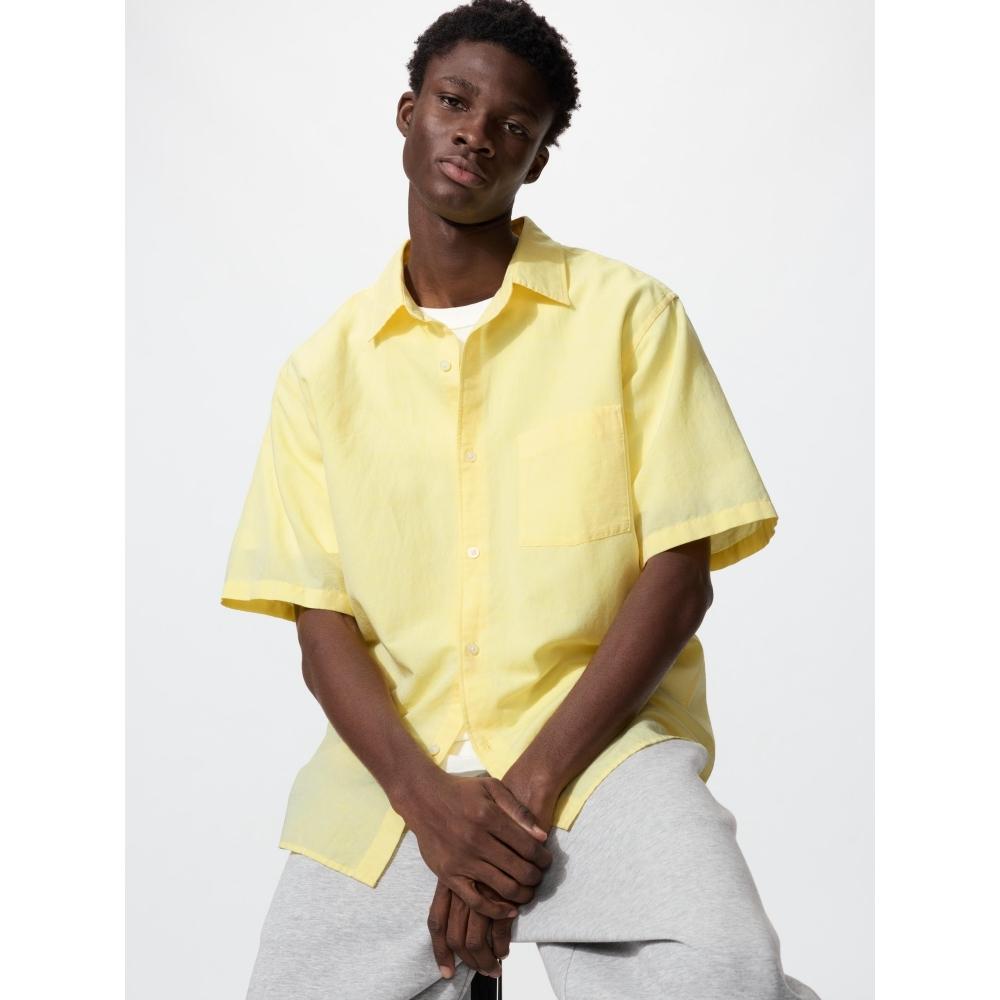 Uniqlo Japan Cotton Linen Shirt