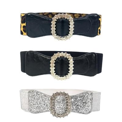Elegant Sequins Waistband Unique Pants Dress Decorative Waist New Ladies Belts for Dresses and Outfits
