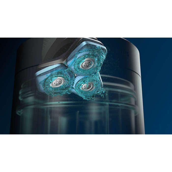 Philips quick clean pod - cartouche de nettoyage philips pour rasoir électrique pour homme series 5000, 7000, 8000 et 9000,