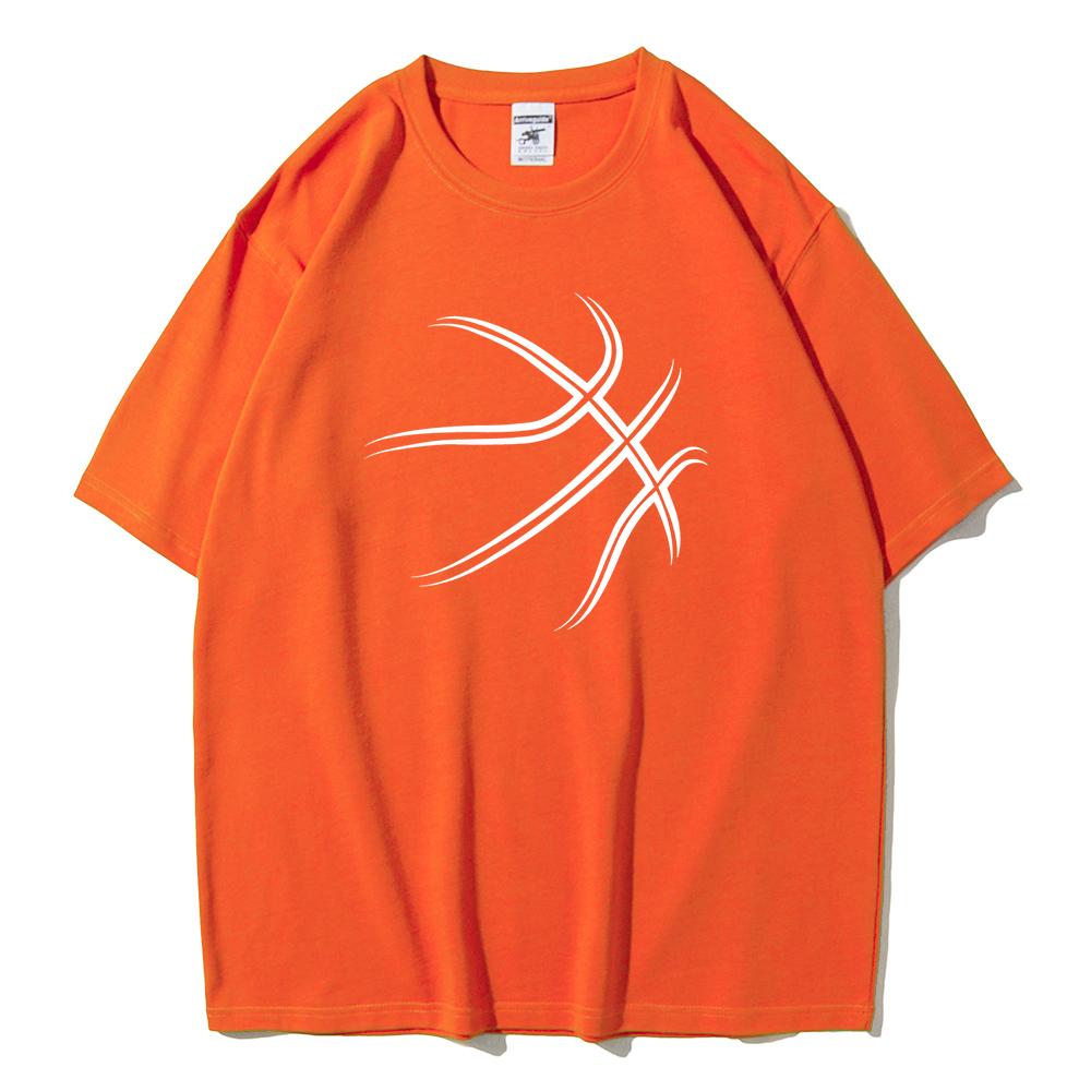 I Am A Basketball Enthusiast Print Mens Short Sleeve Vintage Summer Tops Creativity Loose Tee Clothing