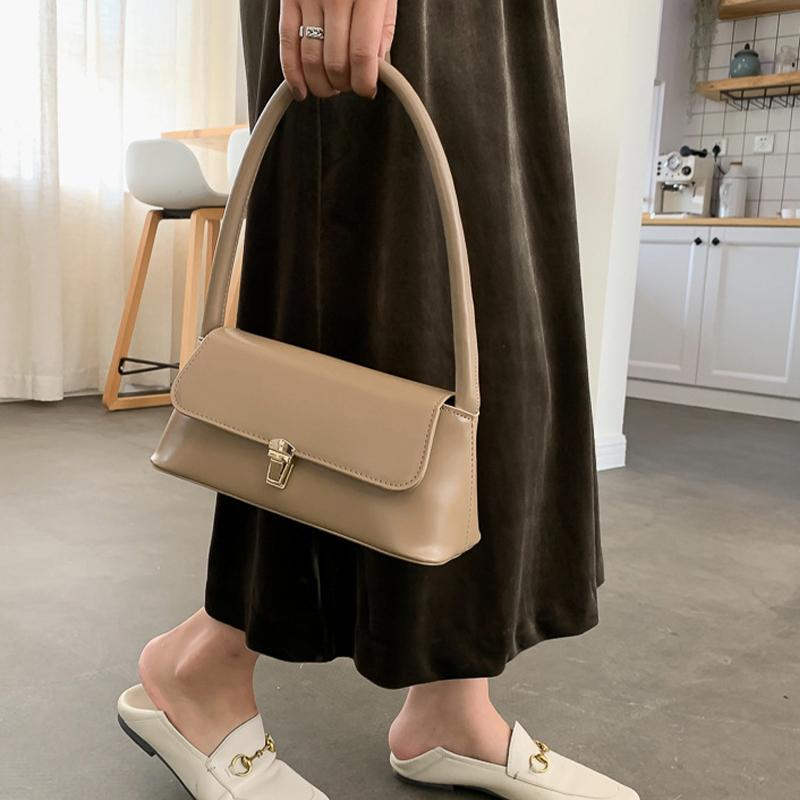 Crossbody Bags Design Underarm 2026 Shoulder Bag Female Handbag And Purses Solid Color