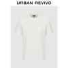 UR2026 Men's Solid Color Round Neck Short Sleeve T-shirt