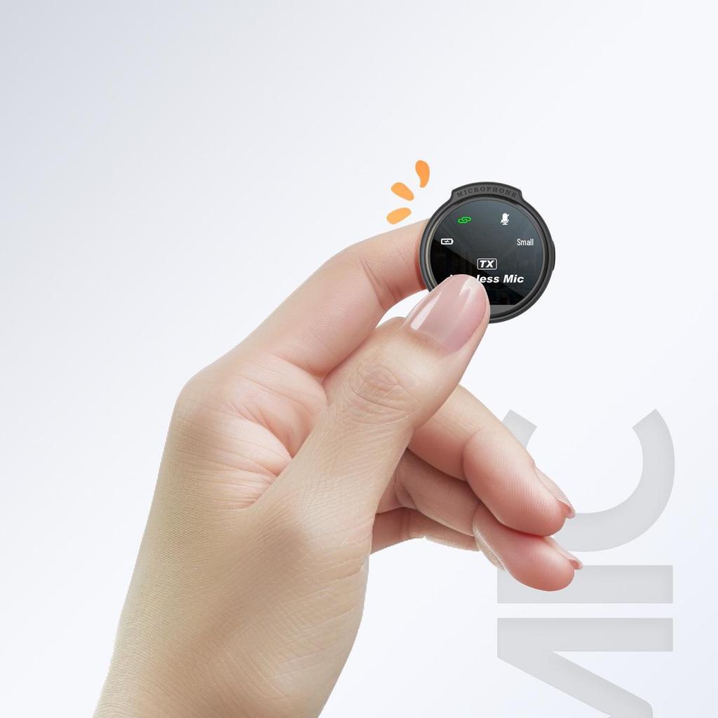 Premium Wireless Lavalier Microphone for Outdoor Streaming, Interviews & Noise-Reduced Recording