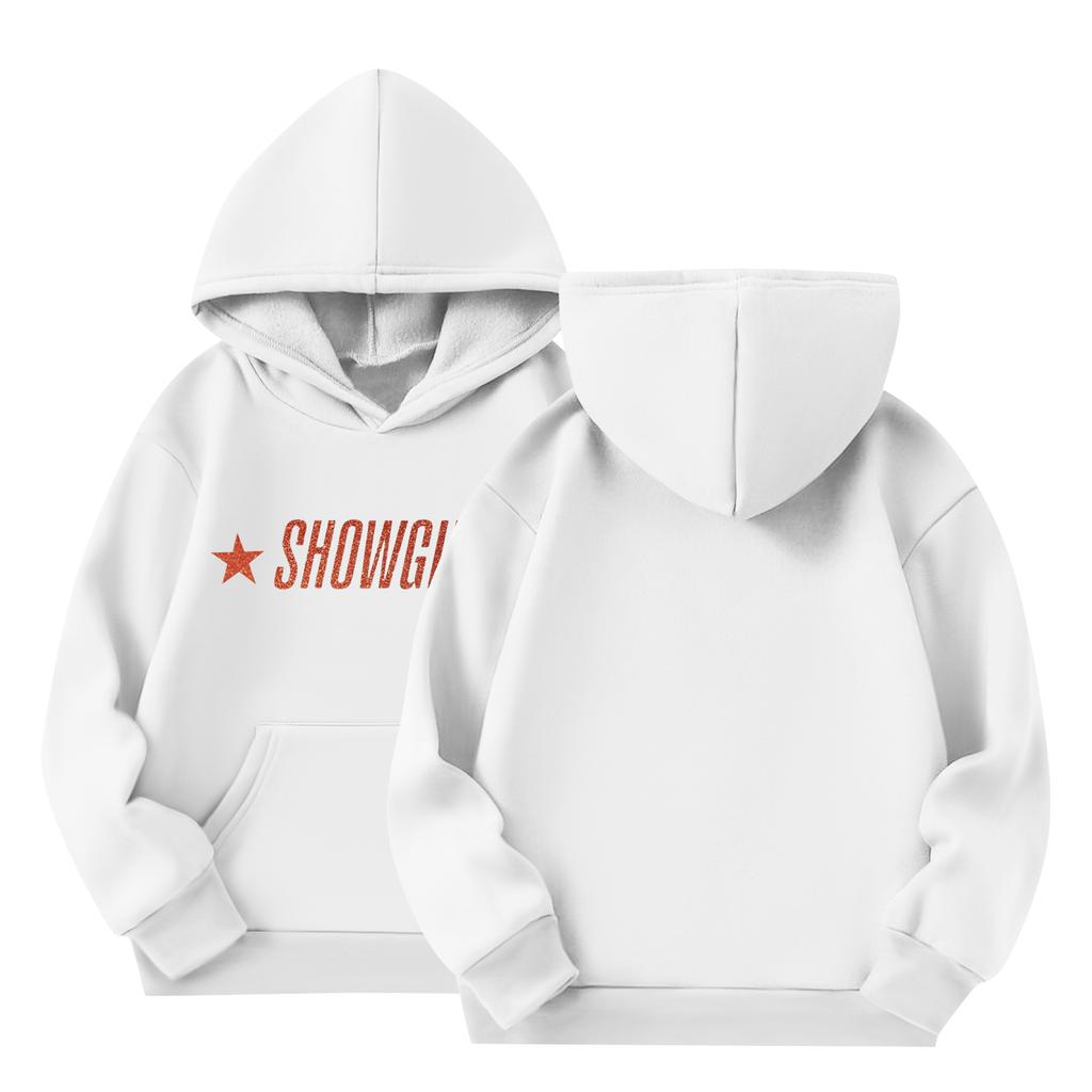 Children's Long-sleeved Loose Pullover Letter-printed Hooded Sweatshirt
