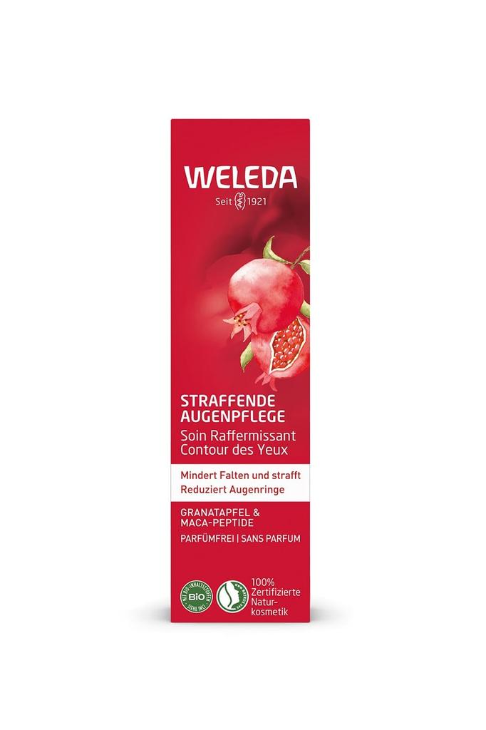 [Official] WELEDA Pomegranate Firming Eye Cream N 12mL Fragrance-Free Eye Cream, Essential Oil-Free, Naturally Derived Ingredients, Organic