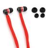 Freestyle Shoelace Earphones + Mic Shoelace Red [42780]