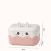 Creative Rabbit Soap Container With Double Layer Waterproof Travel Soap Holder For Bathroom Or Travel
