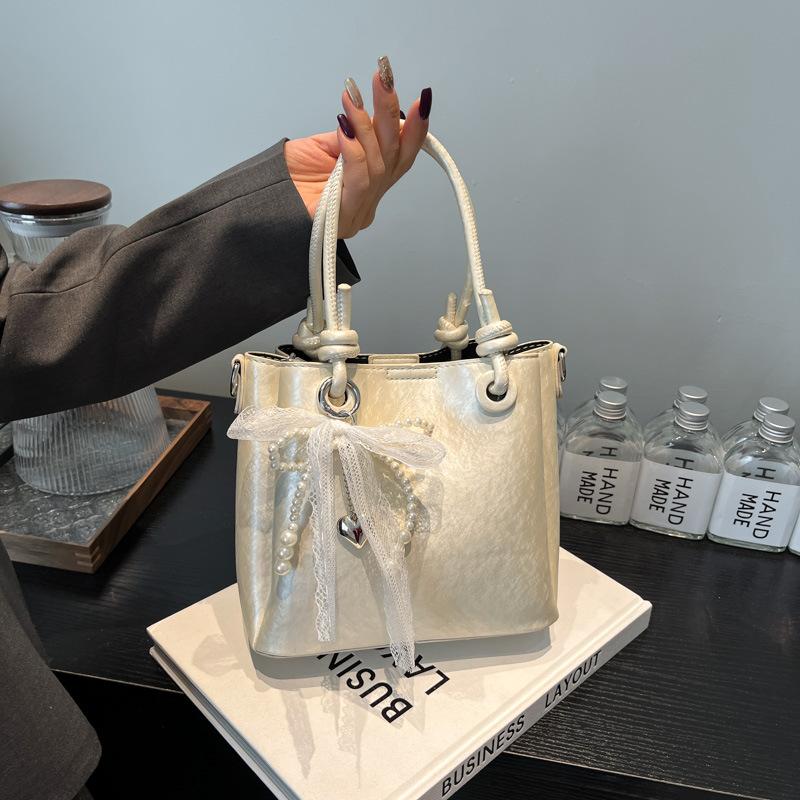 

Женская новая универсальная повседневная сумка-тоут на плечо/кроссбоди no pendant белый