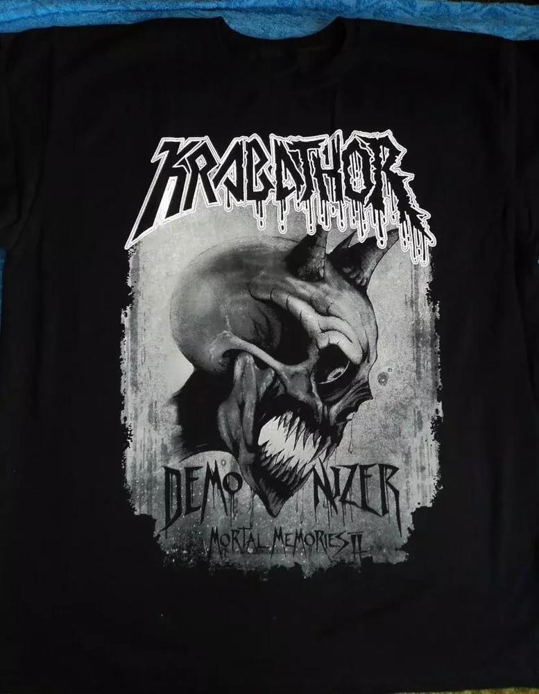 Krabathor Band Gift For Fans Black T-Shirt Cotton All Size Unisex T-Shirt L