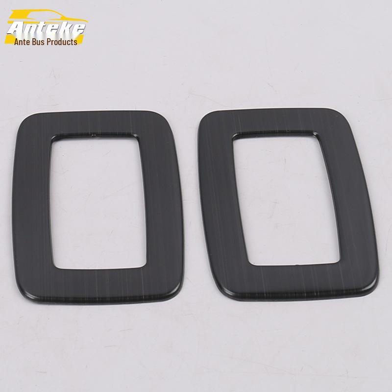 18 CC Rear Seat Backrest Handle & Seat Adjustment Switch Decorative Frame & Sticker