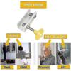 Window Locks, 4 Pack Aluminum Sliding Window Locks, Adjustable Frame Security