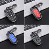Abs Carbon Fiber Car Key Cover Case For Hyundai Tucson Hybrid Nexo Nx4 Grand Santa Fe Solaris Sonata    Accessories